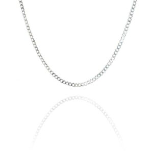 Colar Corrente De Elos Em Prata 925