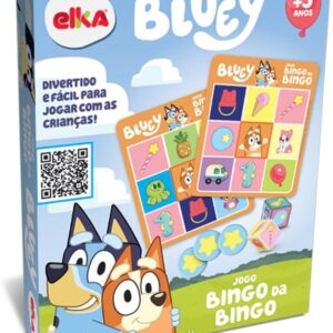Jogo Bingo da Bingo - Bluey para Criança 5 anos