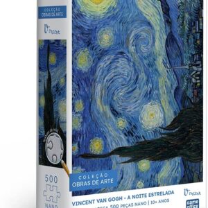 Toyster - Quebra-cabeça: Vincent Van Gogh: A Noite Estrelada - 500 peças nano - Game Office