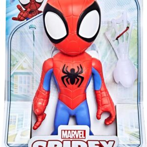 Marvel Boneco Spidey, Spidey e Seus Amigos Espetaculares, Boneco articulado Homem Aranha com 22,5 cm, presente para crianças a partir de 3 Anos