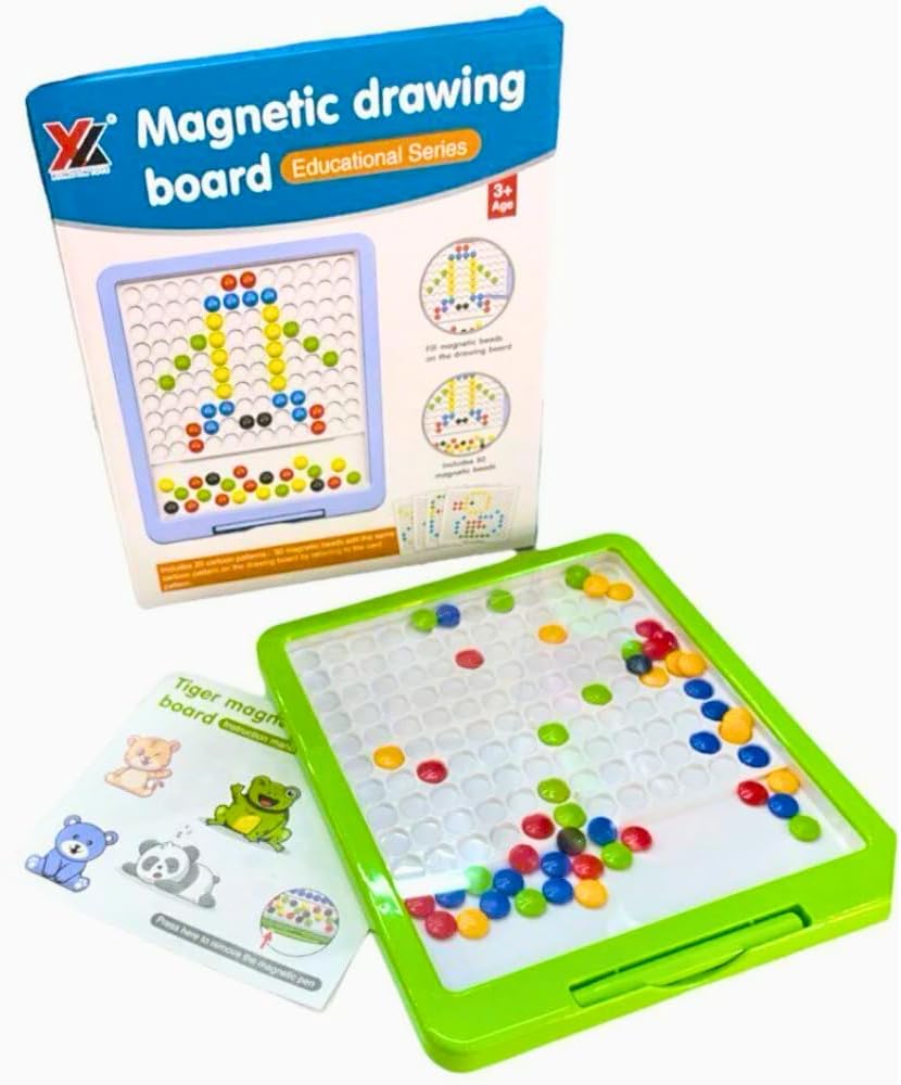 Brinquedo Montessori Educativo Quadro Magnético de Desenho Infantil Educacional Ideal para Aprendizado e Desenvolvimento Cognitivo - Imagem 8