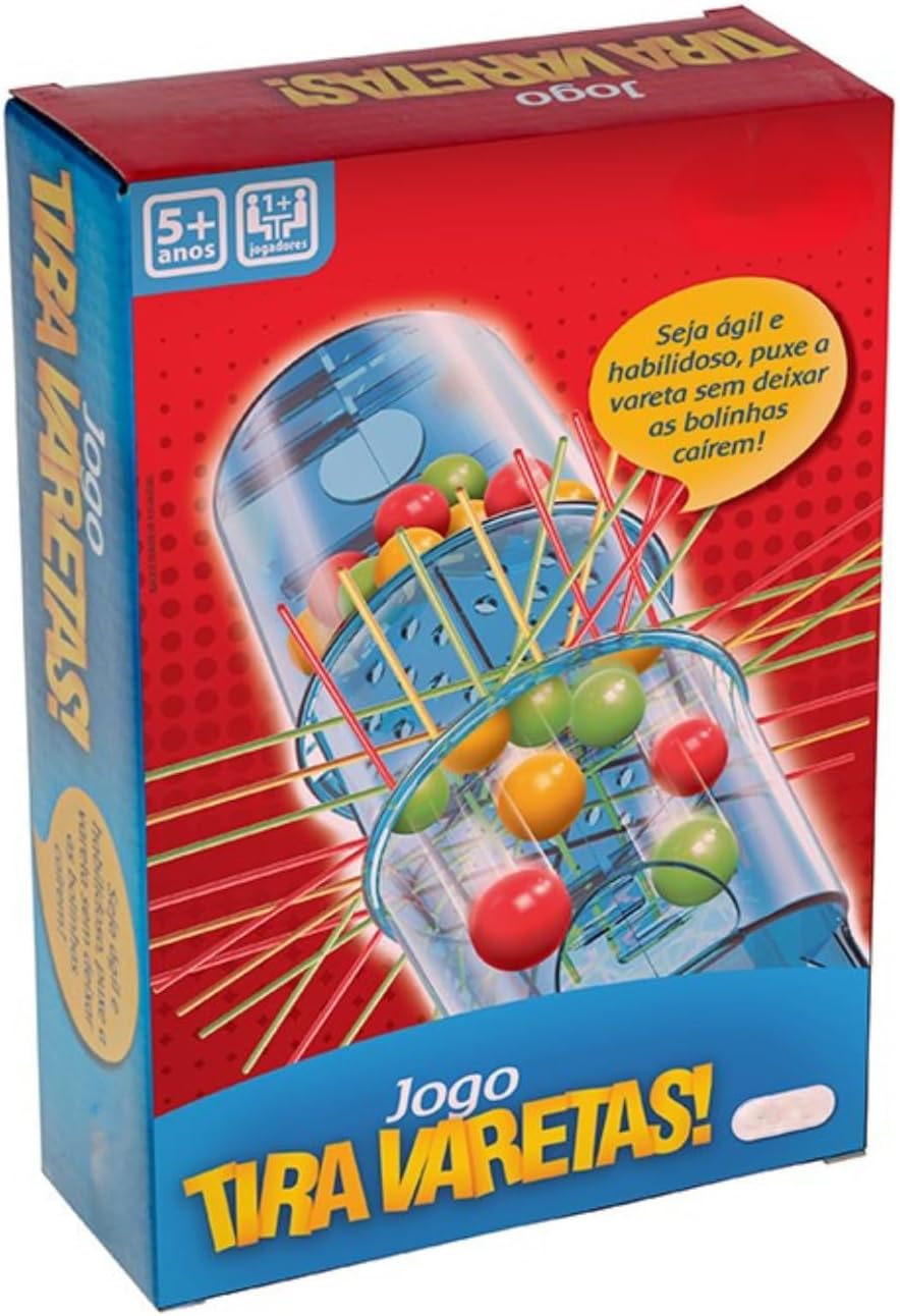 Jogo Tira Varetas Infantil com Bolinhas Coloridas, Brinquedo Educativo de Estratégia e Coordenação Motora, 5+ Anos - Imagem 2