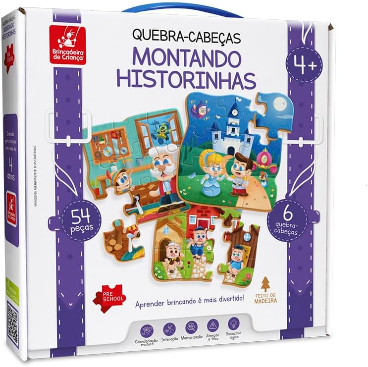 Quebra-Cabeça Montando Historinhas