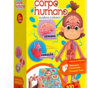 Toyster - Quebra-cabeça: Por dentro do Corpo Humano - 100 peças