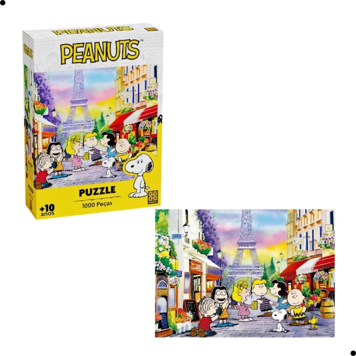 Quebra-cabeça 1000 Peças Snoopy - Peanuts - Imagem 4