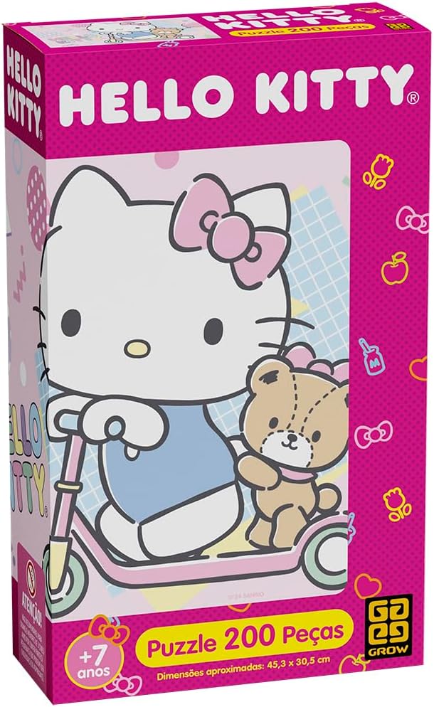 QUEBRA-CABEÇAS P200 HELLO KITTY