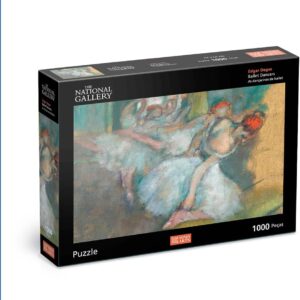 Quebra cabeça Degas, As Bailarinas- 1.000 peças, National Gallery- Mimo brinquedos