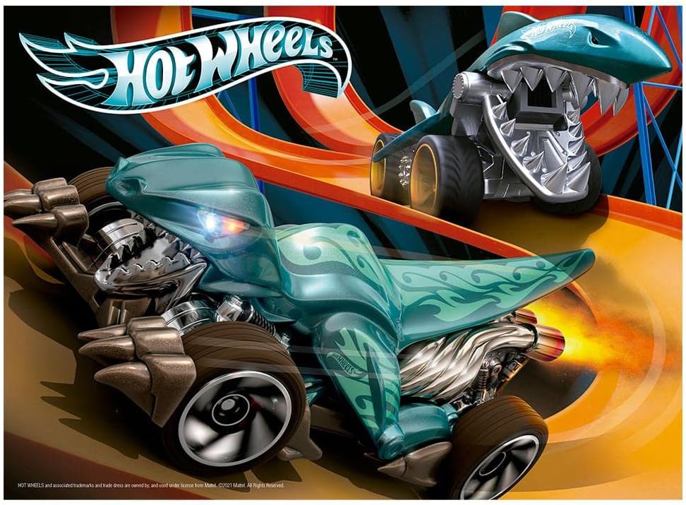 Quebra-cabeça, Grow, Hot Wheels, 60 Peças - Imagem 3