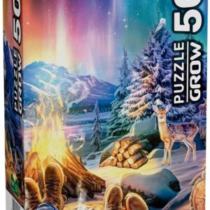 Quebra-cabeça 500 peças Aurora Boreal - Grow
