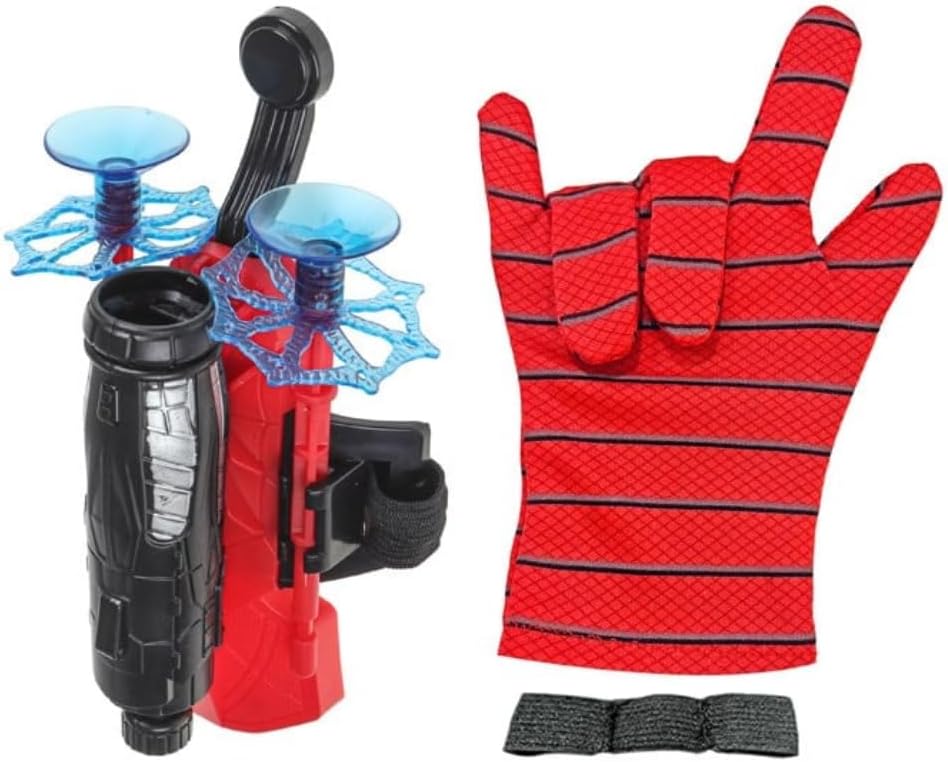 Kit Lançador de Teia com Luva Aranha, Lançador de Dardos, Brinquedo Infantil - Imagem 5