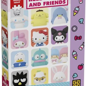 Quebra Cabeças 500 Peças MINI - HELLO KITTY E AMIGOS - Grow