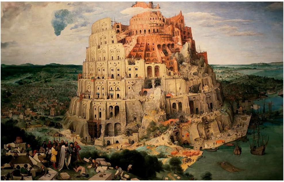 Quebra-cabeça 3000 peças Torre de Babel - Grow - Imagem 2