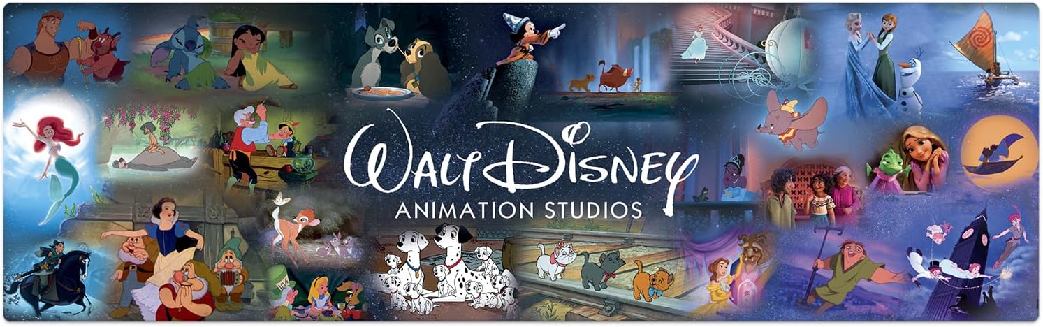 Toyster - Quebra-cabeça: Walt Disney Animation Studios Panorâmico - 1500 peças - Game Office - Imagem 2