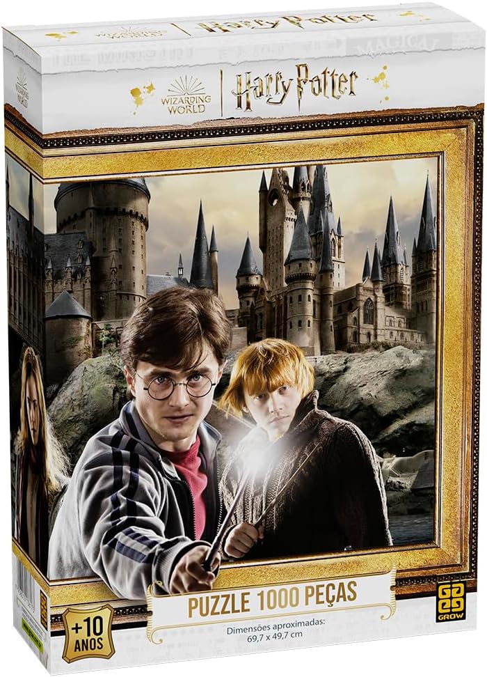 Quebra-cabeça 1000 peças Harry Potter - Grow