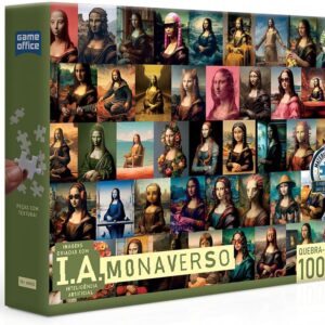 Toyster - Quebra-cabeça: IA Monaverso - 1000 peças - Game Office