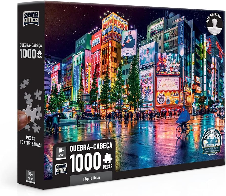 Toyster - Quebra-cabeça: Tóquio Neon - 1000 peças - Game Office