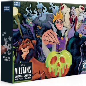 Toyster - Quebra-cabeça: Vilões Disney - 1000 peças - Game Office