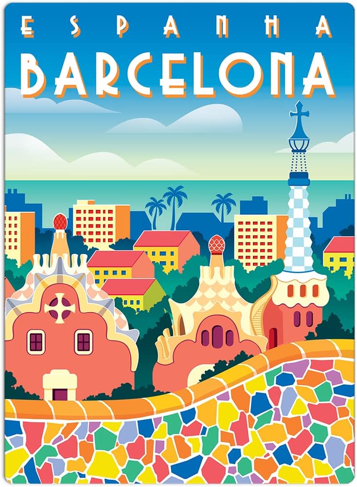 Toyster - Quebra-cabeça: Postais do Mundo - Espanha - Barcelona - 500 peças nano - Game Office - Imagem 3