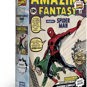 Toyster - Quebra Cabeça: Homem-Aranha - Nano 500 Peças - Disney - Game Office