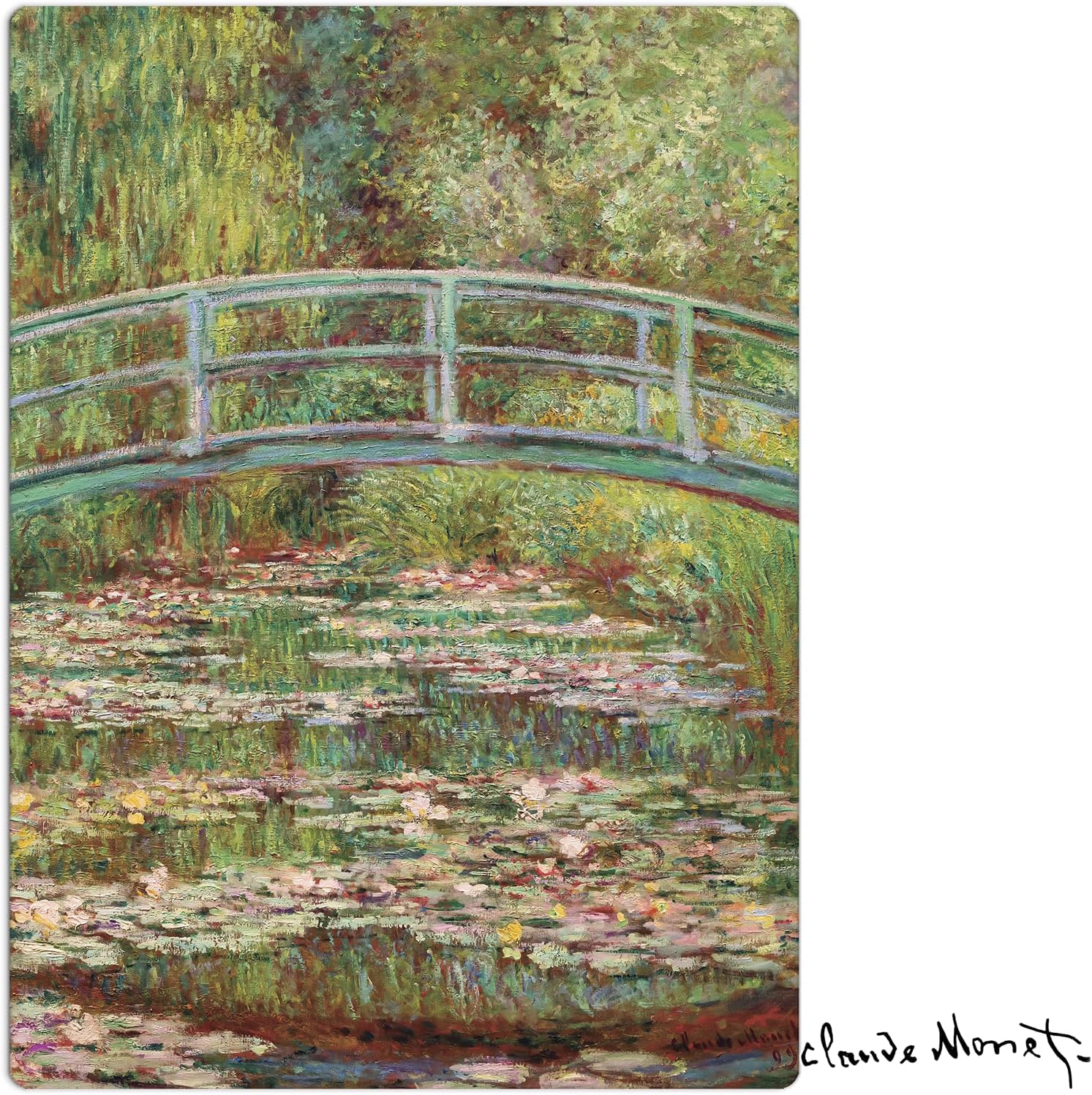 Toyster - Coleção Obras de Arte - Monet: A lagoa com lírios - Quebra-cabeça 500 peças - Game Office - Imagem 3