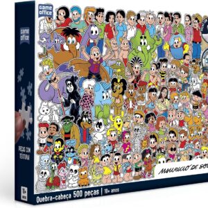 Toyster - Quebra-cabeça: Turma da Mônica - 500 peças - Game Office