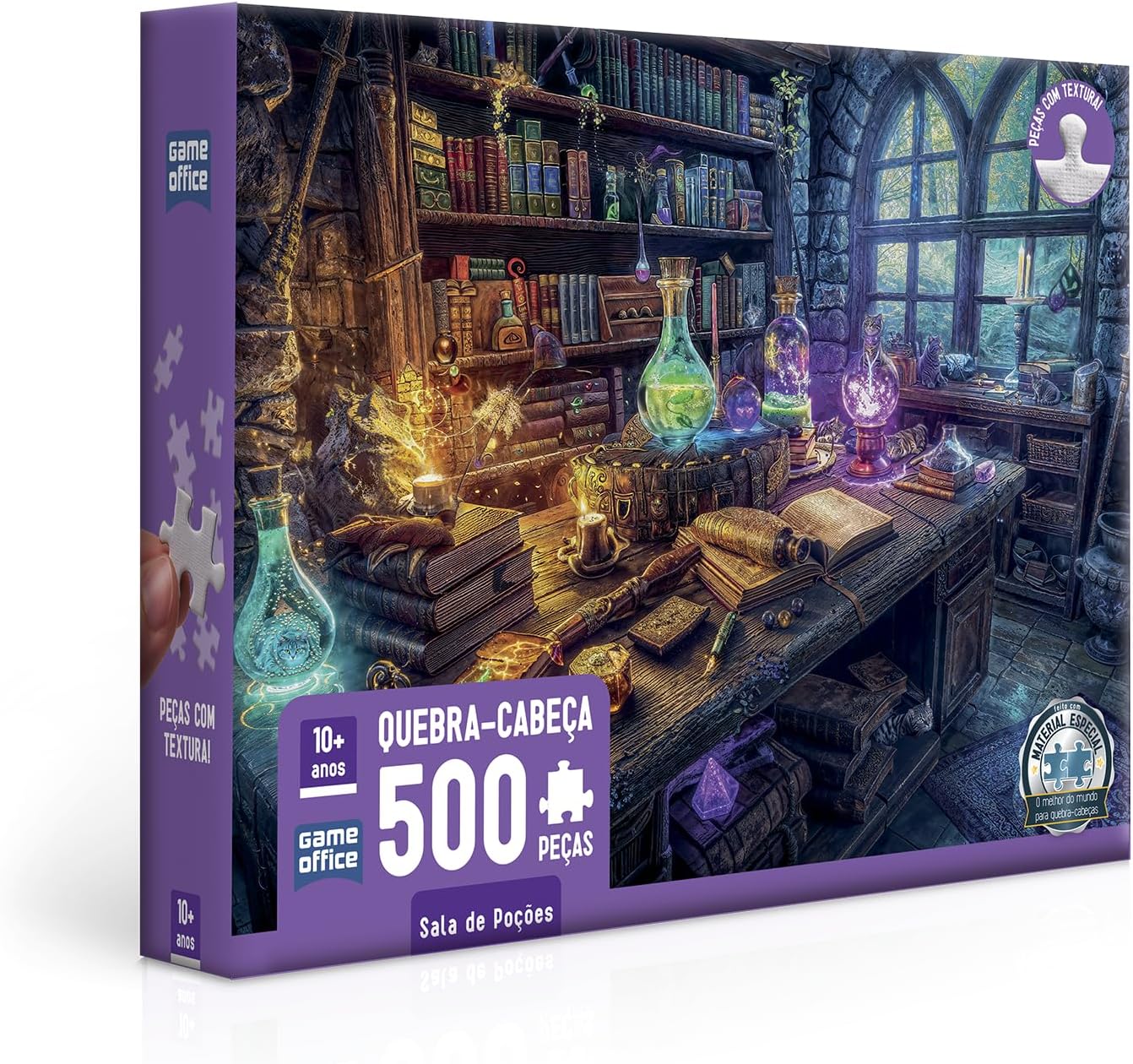 Toyster - Quebra-cabeça: Sala de Poções - 500 peças - Game Office