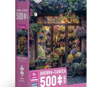 Toyster - Quebra-cabeça: Floricultura - 500 peças nano - Game Office