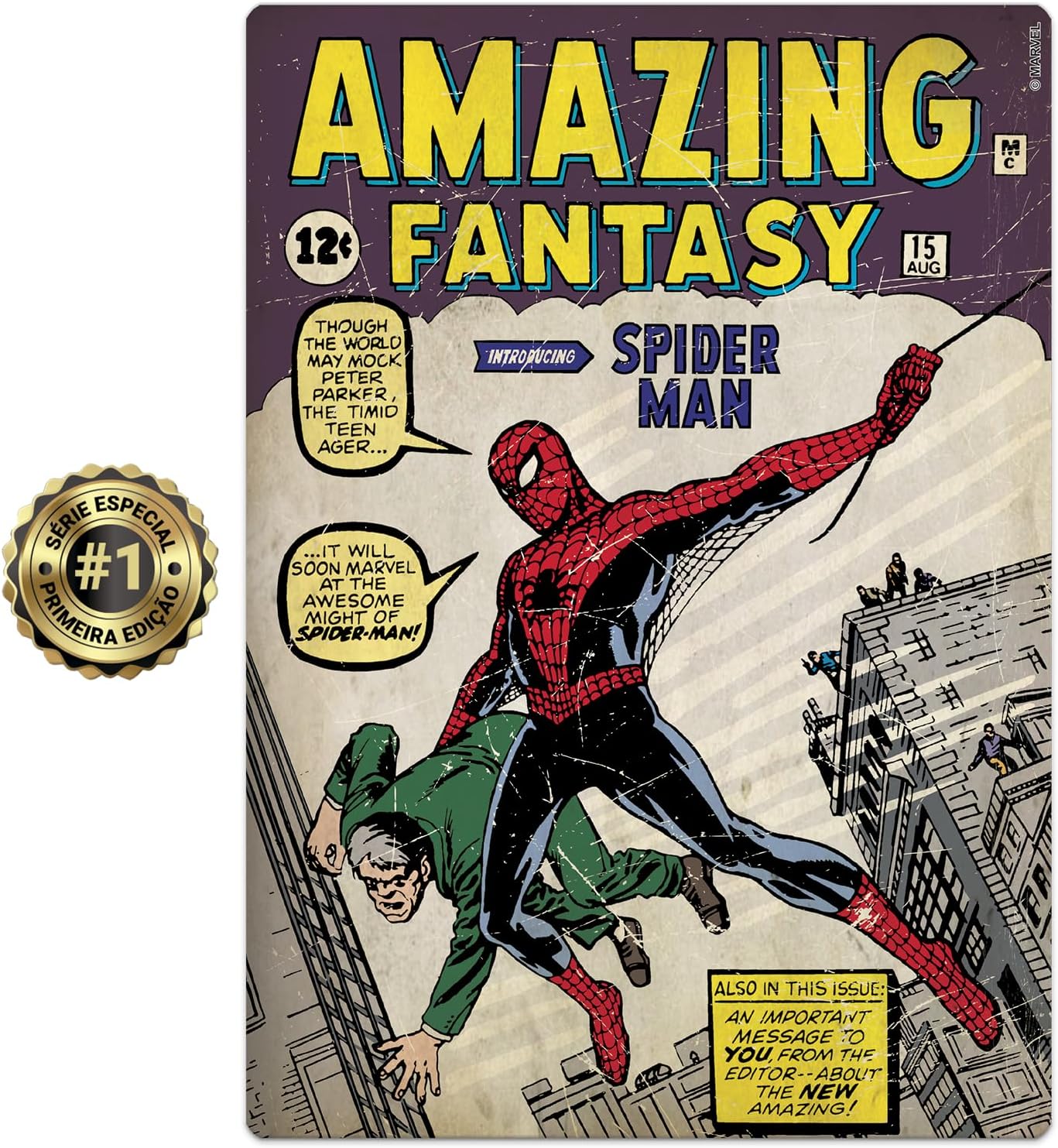 Toyster - Quebra Cabeça: Homem-Aranha - Nano 500 Peças - Disney - Game Office - Imagem 4