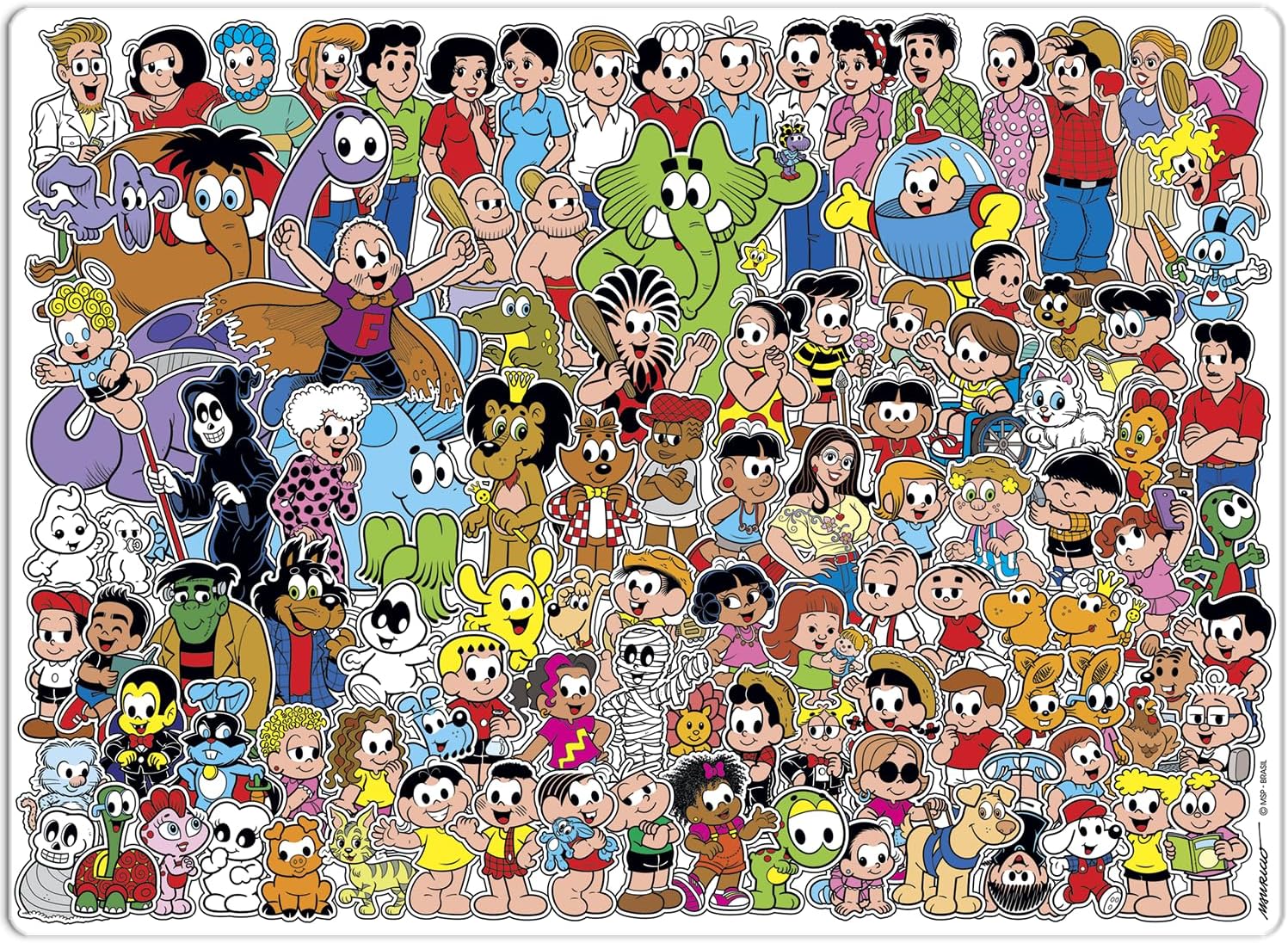 Toyster - Quebra-cabeça: Turma da Mônica - 500 peças - Game Office - Imagem 3