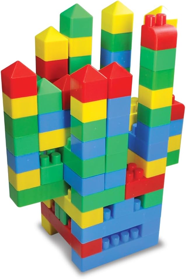 Blocos de Montar Bloquinhos 64 Peças, GGB Plast - Imagem 3