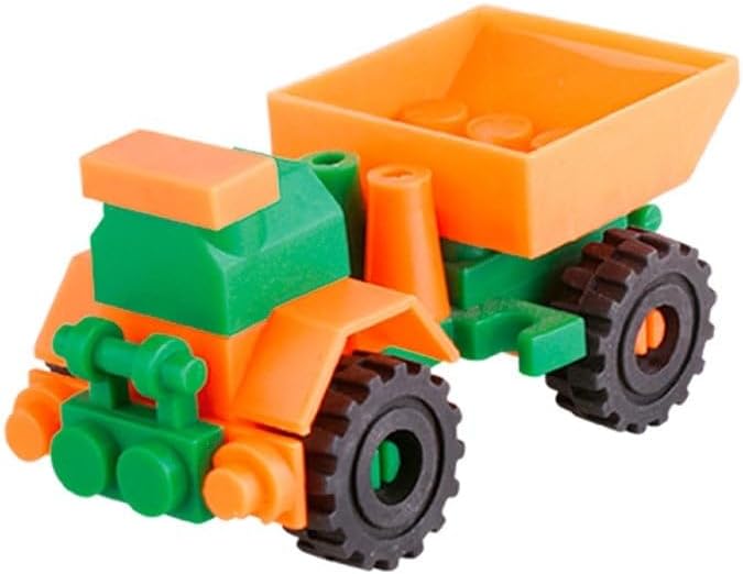 Blocos De Montar Veiculos Construção Brinquedo Infantil modelos sortidos - Imagem 5
