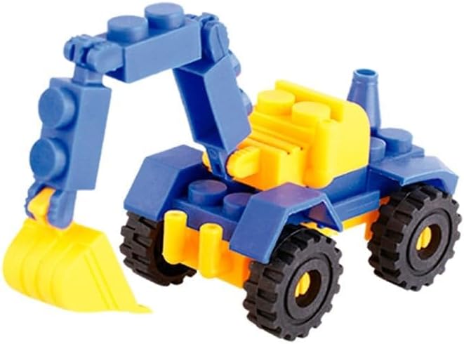 Blocos De Montar Veiculos Construção Brinquedo Infantil modelos sortidos - Imagem 3