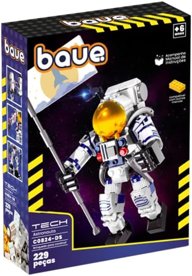 Blocos de Montar - BAUE TECH - Astronauta - 229 Peças - Imagem 5