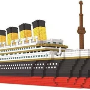 Kit 1855 Peças Conjunto De Blocos De Construção Titanic