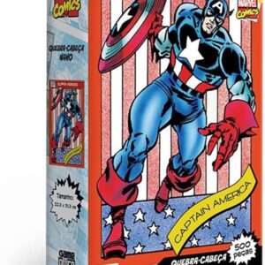Toyster - Quebra-cabeça: Marvel Comics - Capitão América - 500 peças nano - Game Office