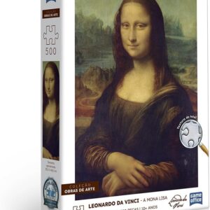 Toyster - Mona Lisa - Quebra-cabeça 500 Peças - Game Office