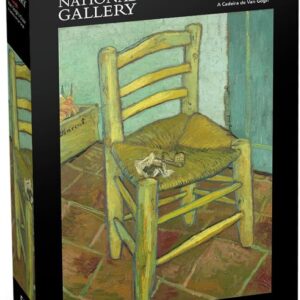 Van Gogh, quebra cabeça 500 peças, A Cadeira, National Gallery Mimo brinquedos
