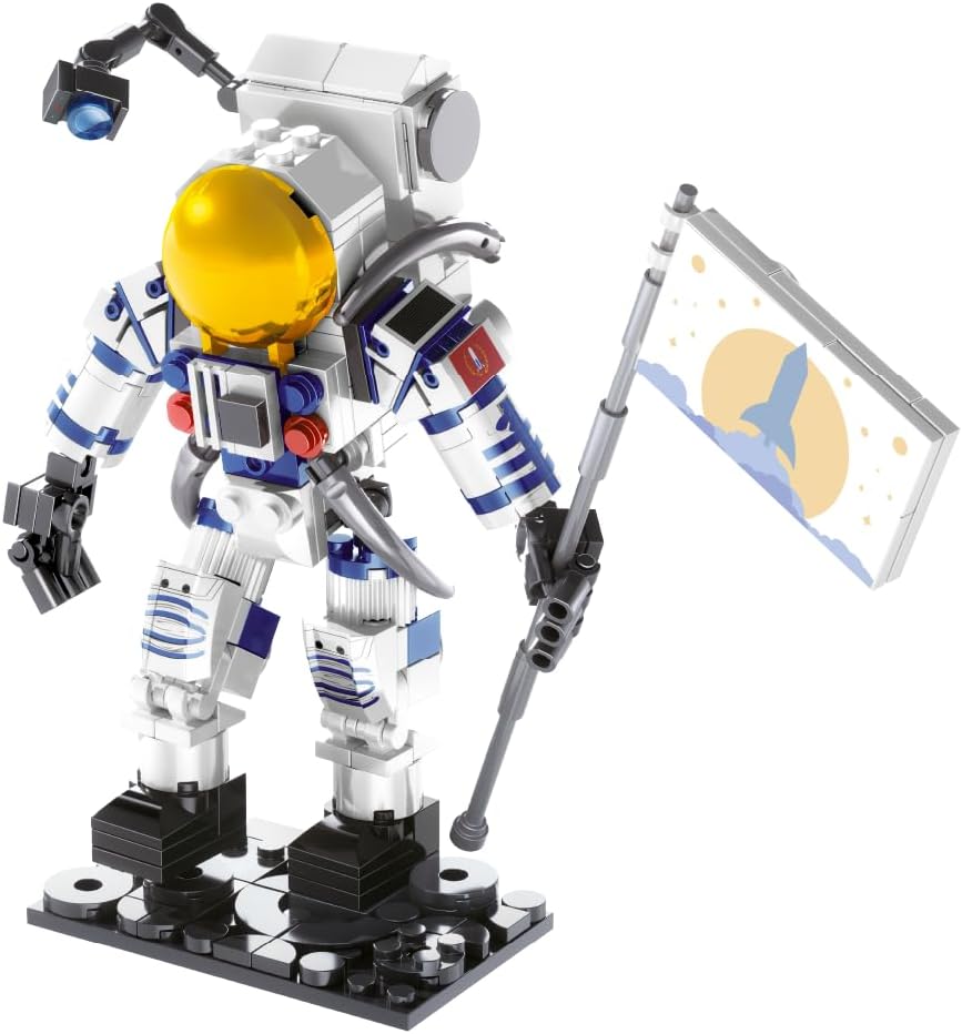 Blocos de Montar - BAUE TECH - Astronauta - 229 Peças - Imagem 2