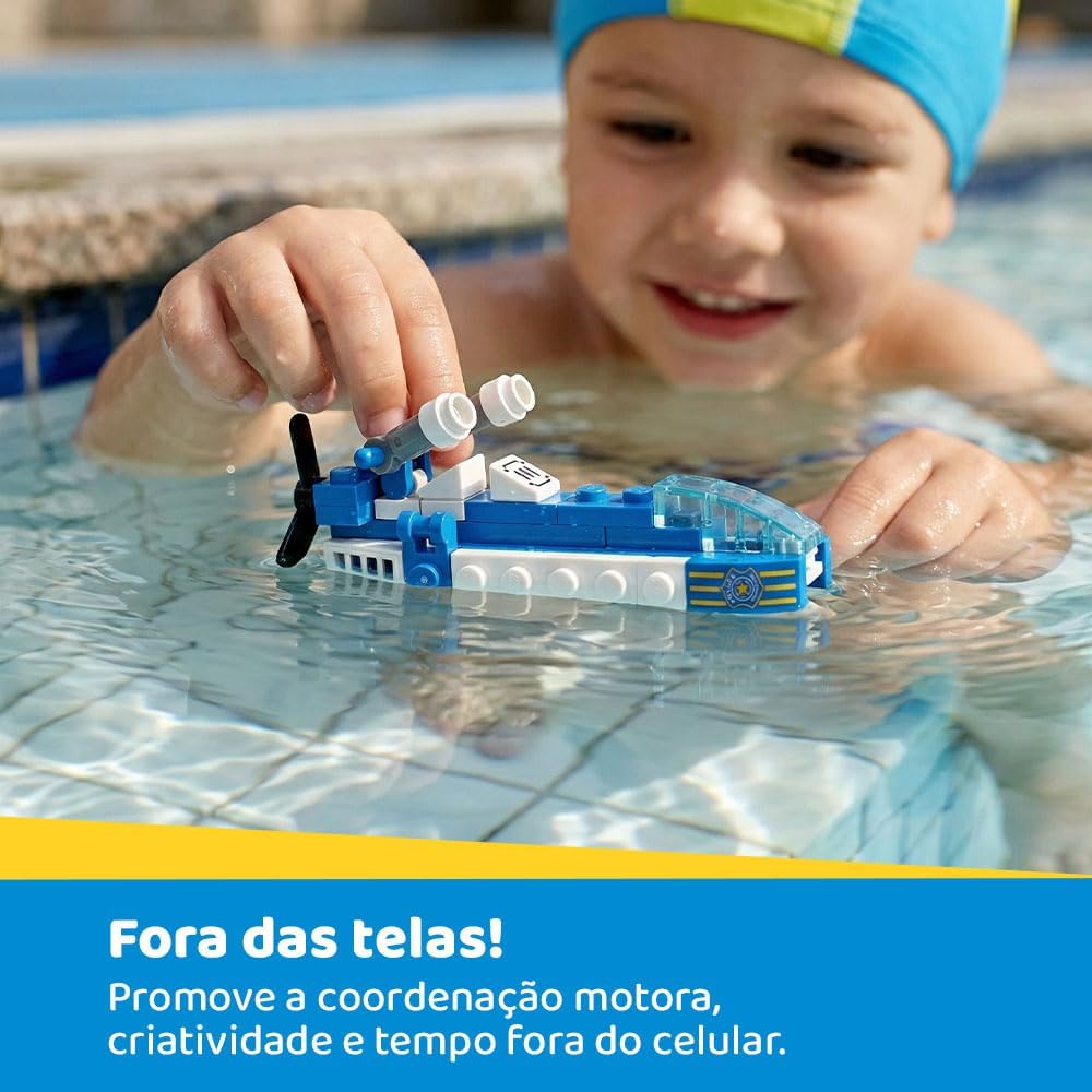 Blocos de Montar Cubic 25 em 1 Pol�cia 569 Pe�as Multikids - BR1619 - Imagem 7
