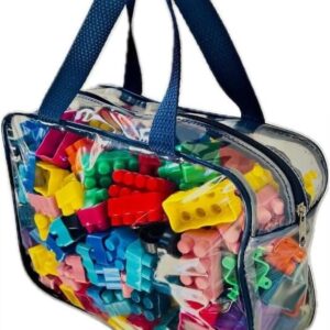 300 Blocos Para Montar Acompanha Bolsa