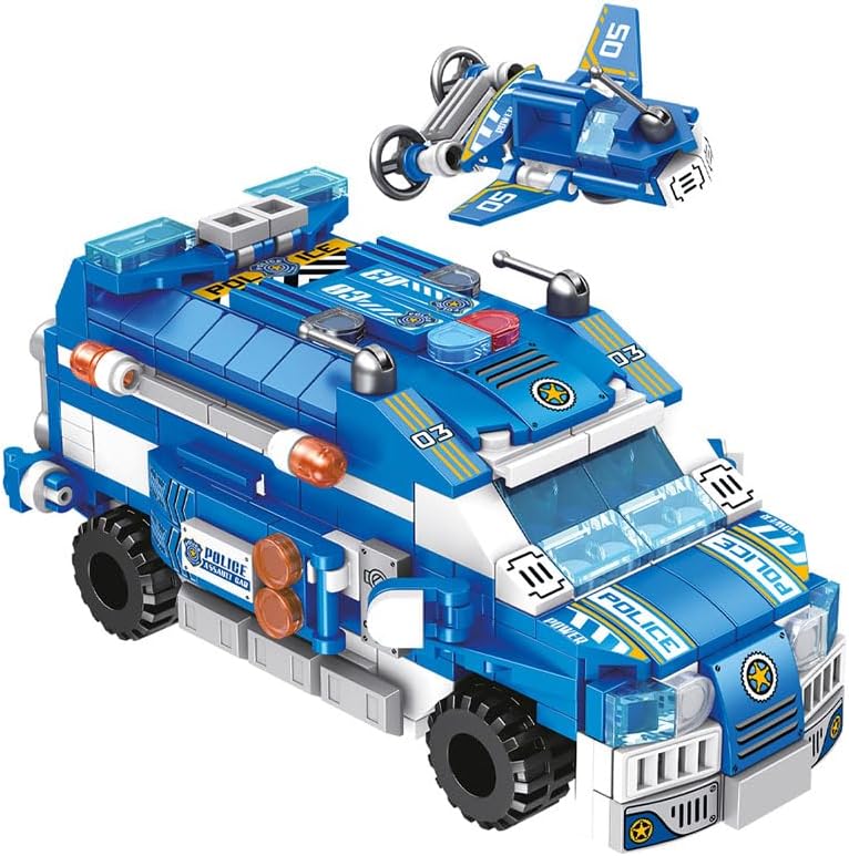 Blocos de Montar Cubic 25 em 1 Pol�cia 569 Pe�as Multikids - BR1619 - Imagem 2
