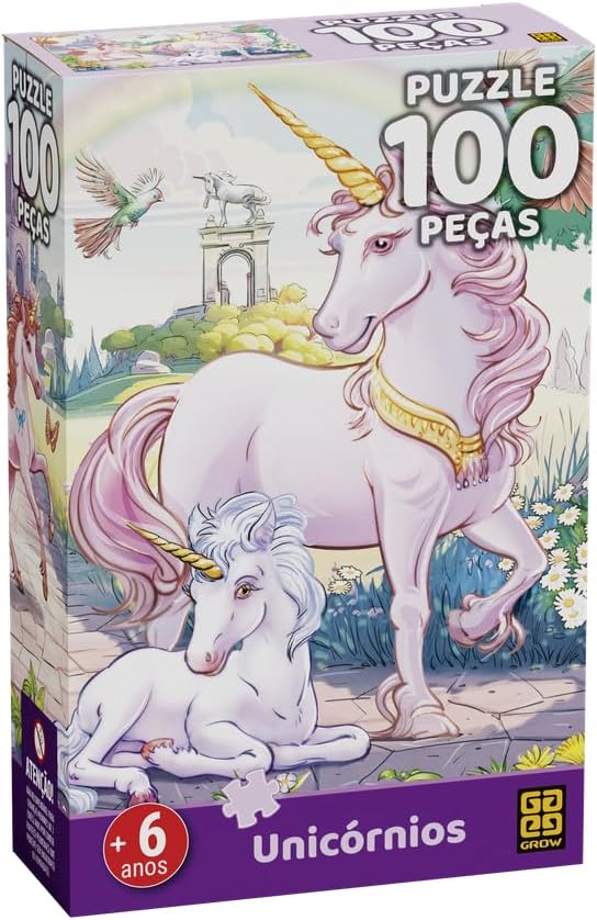 Quebra-cabeça P100 UNICÓRNIOS