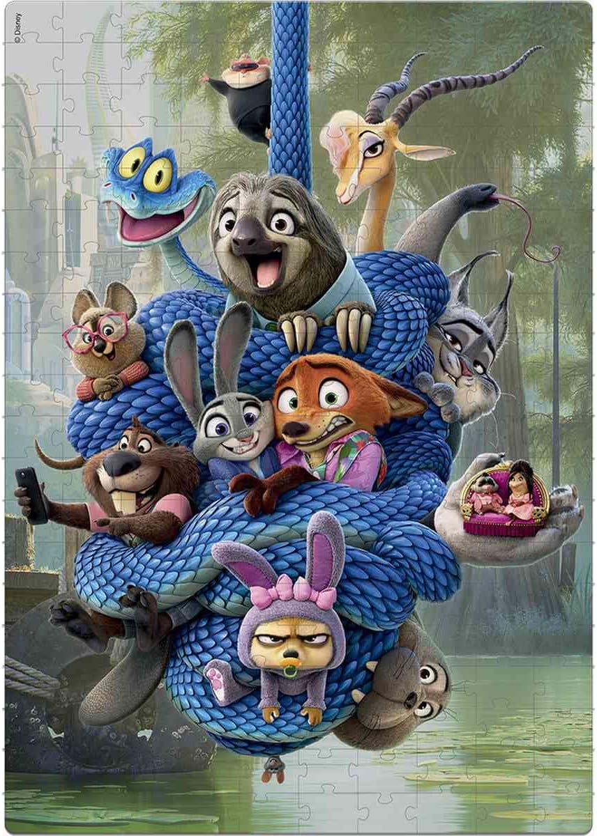 Toyster - Zootopia 2 - Quebra-Cabeça 200 Peças - 7 Anos - Disney - JAK - Imagem 3