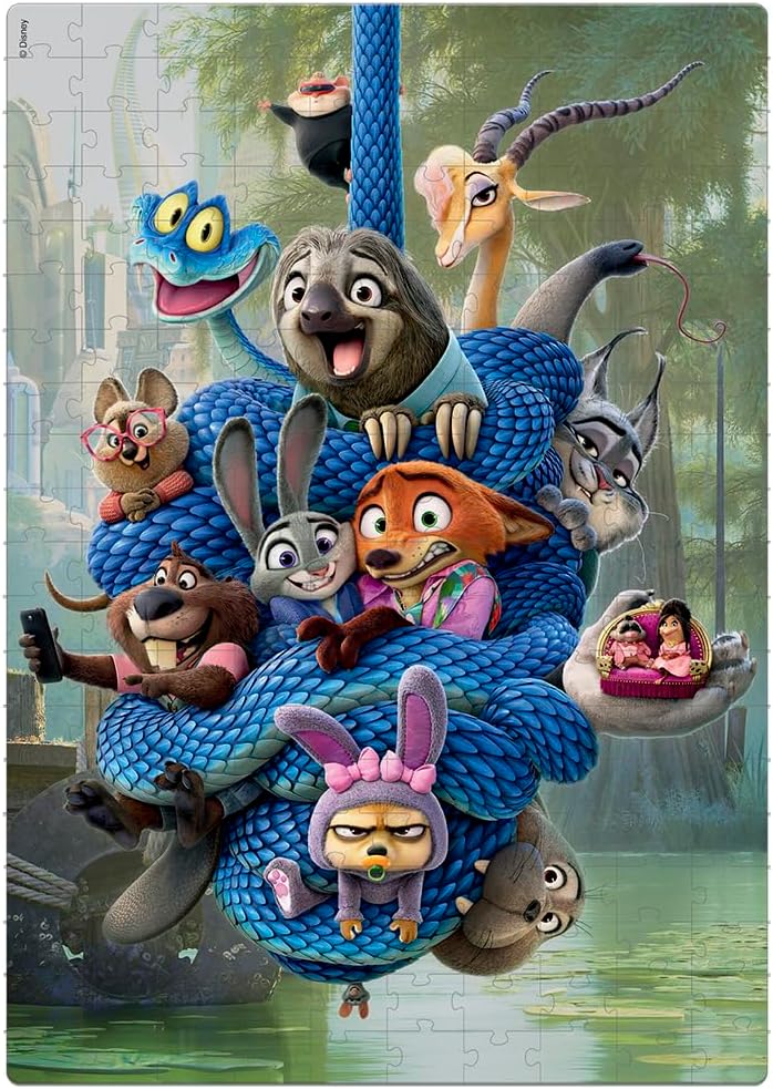 Toyster - Zootopia 2 - Quebra-Cabeça 200 Peças - 7 Anos - Disney - JAK - Imagem 4