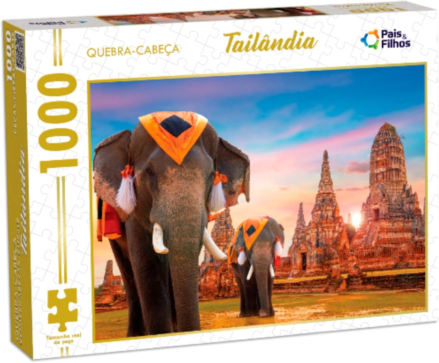 Pais & Filhos - Quebra Cabeça, 1000 Peças - TAILANDIA