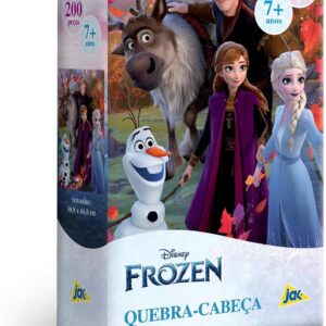 Toyster - Quebra-cabeça: Frozen - 200 peças - Disney - JAK