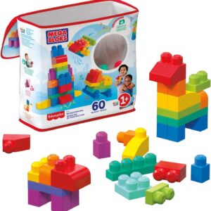 Mega Bloks First Builders - Sacola 60 Peças - Números Dch55