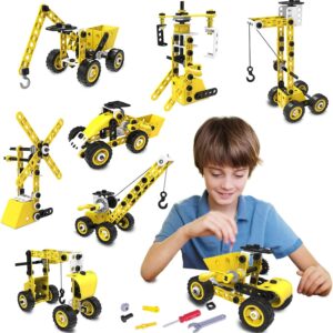 Conjunto de Montagem STEM para Crianças com Mais de 6 Anos (100 Peças)