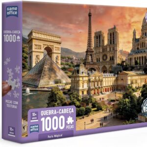 Toyster - Paris Mágica - Quebra-cabeça 1000 Peças - Game Office