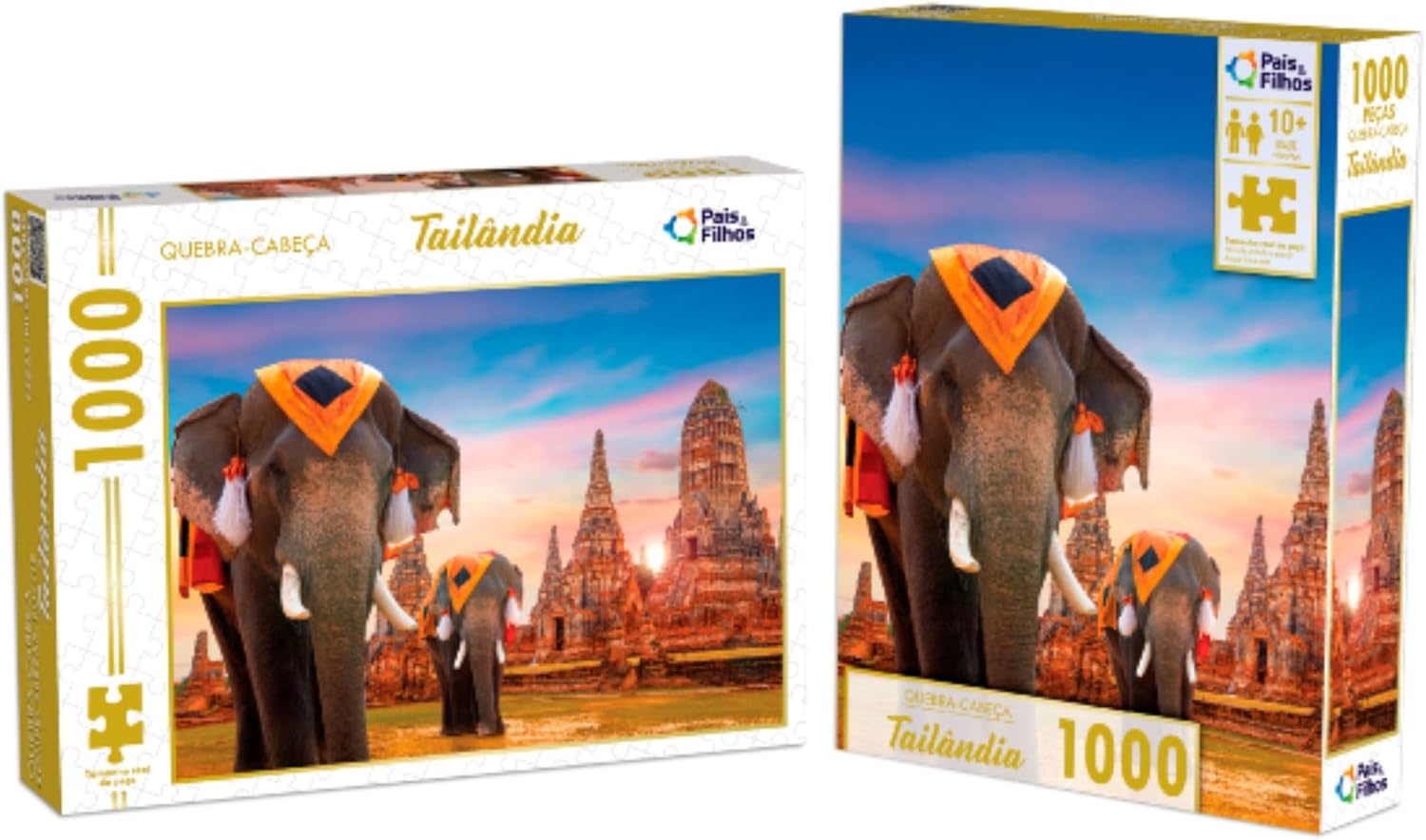 Pais & Filhos - Quebra Cabeça, 1000 Peças - TAILANDIA - Imagem 3